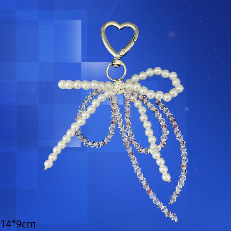 Bow Tassel Pearl Earrings - Elegant Shoelace Design for Women