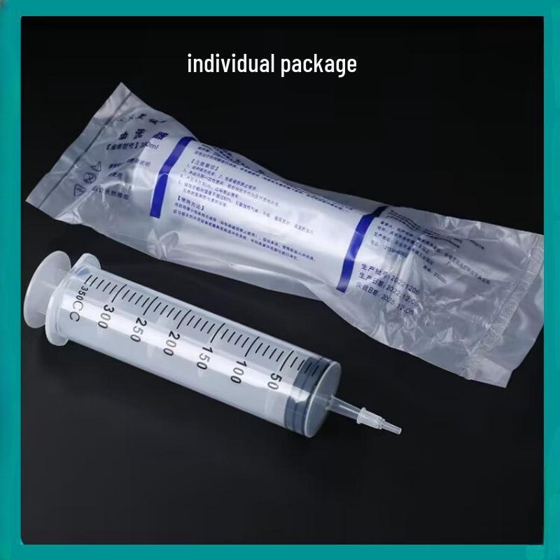 Large Capacity Wide-Mouth Plastic Syringe for Industrial and Household Use