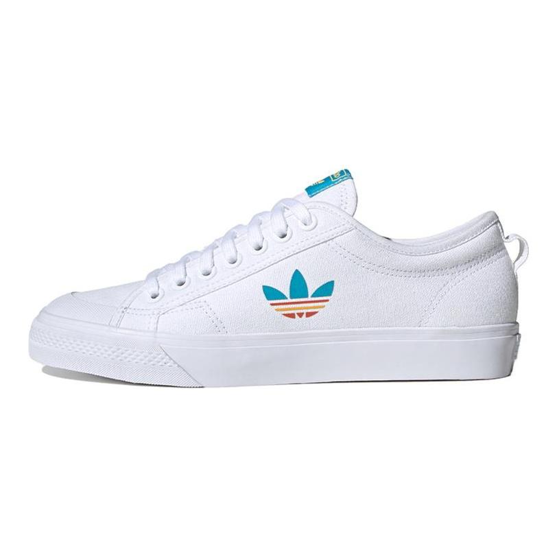 Adidas Nizza Trefoil 'White Blue' FY2259