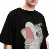 Unicorse Screaming T Shirt Summer Blueyed Anime Vintage T-Shirts Cotton Hip Hop Tee Shirt For Men Short Sleeve Casual Clothes