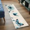 Bohemian Blumenläufer Teppiche Buntes Blumenmuster Teppich Frisches Natürliches Design Lange Bodenmatte für Schlafzimmer Küche Waschküche Dach