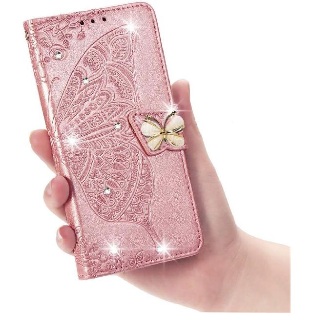 Für Galaxy S24 FE Handyhülle Brieftasche, Damen Flip Folio PU Leder Schutzhülle Handschlaufe Kartenfächer Halter Ständerhülle für Samsung Galaxy S24 FE