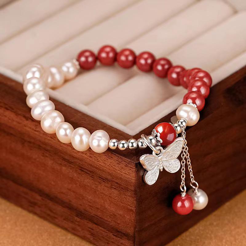 Butterfly Best Friend Bracelet: Charming Chinese Style, Perfect Gift for Girlfriend's Birthday