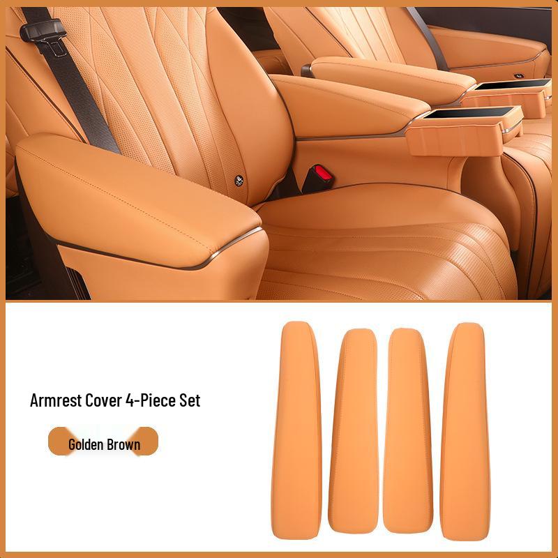 Denza D9 Armrest Leather Cover for Middle Row Seats (2022-2025 Models)