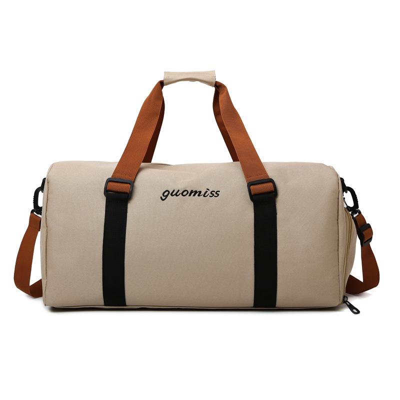 Travel Bag Women's Large Capacity Fitness Bag Men's Dry and Wet Separation Sports Lightweight Hand Luggage Short Boarding