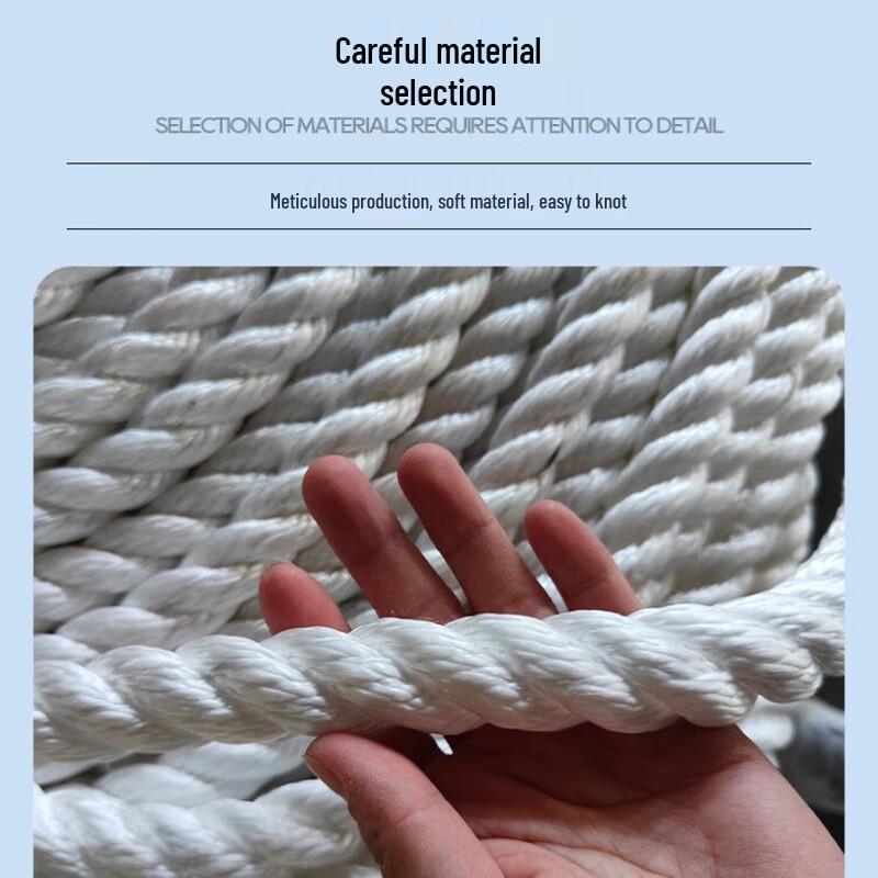 Wear-Resistant 8-Strand Polyester Marine Rope