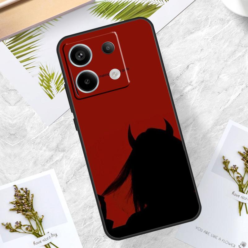 

Devil Woman Case For Xiaomi Redmi Note 14 13 12 11 10 9 15 Pro Plus Redmi 13C 14C 15C 10C 12C 15 Cover Redmi 10C