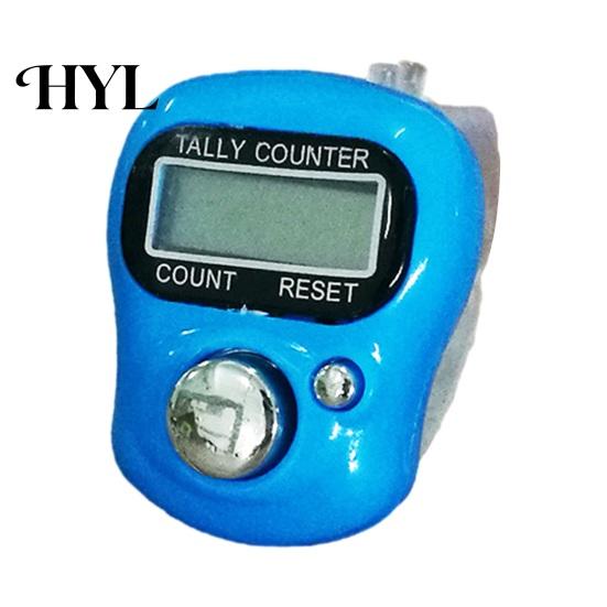 Mechanically Jumping Counter LED Finger Ring Compact Quick Response Adjustable Handheld Circle Easy Simple Operation Home Supply Resettable
