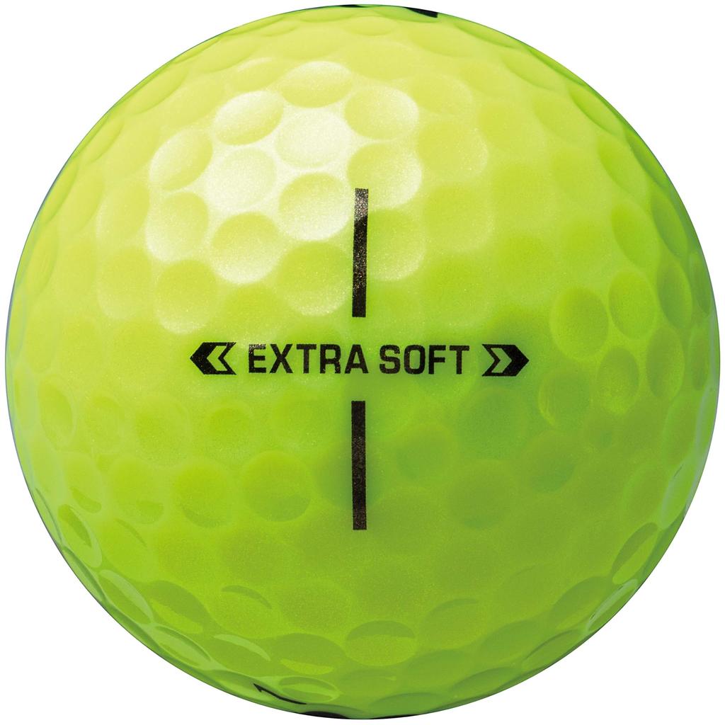BRIDGESTONE Golfball EXTRA SOFT 2025 Modell 12 Bälle Gelb X5YXJ