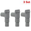 PVC Pool Filter Pump Adapter  32mm Ground Pool Adapter Leak Proof Replacement for Outdoor Equipment Parts