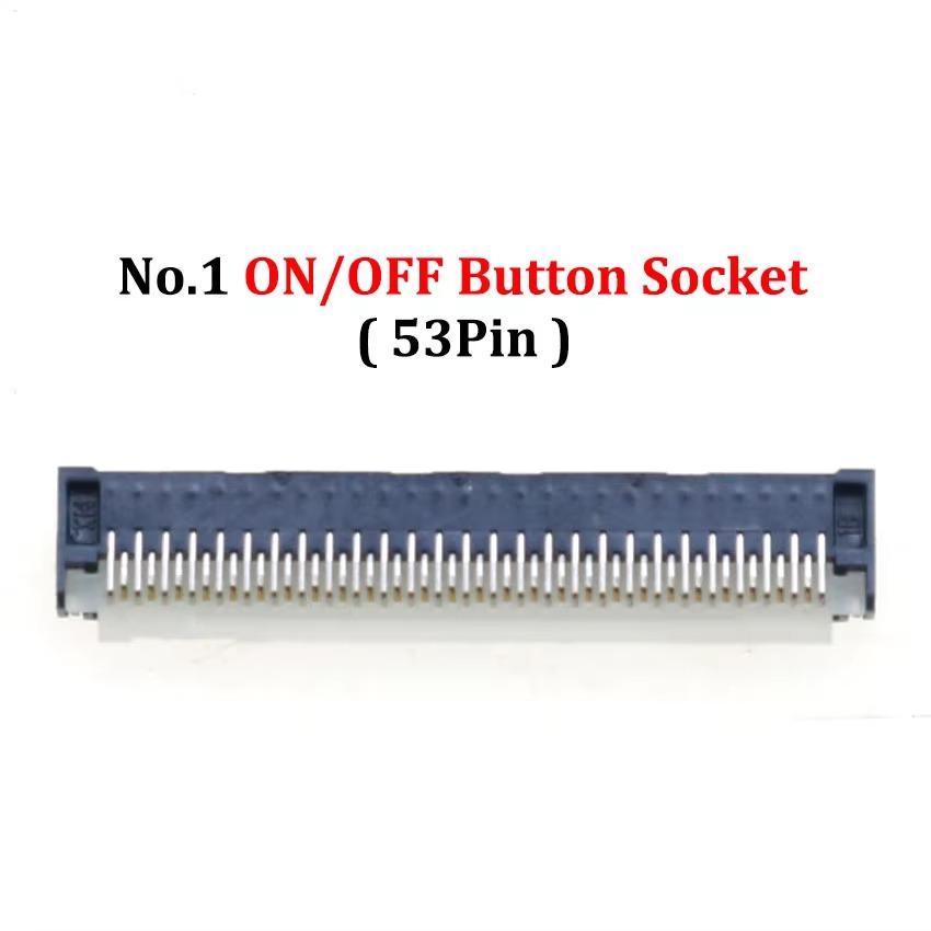 4Pin 21Pin 41Pin 53Pin FPC Female Socket Motherboard LCD Display Screen Flex Cable Clip Ribbon Connector For New 3DS LL XL