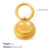Vintage Fashion Diy Smiley Face Love Coconut Tree Pendant Stainless Steel Gold-Plated Various Jewelry Accessories