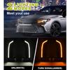 Strange Front Bumper Fog Light For Toyota Camry SE XSE 2025 DRL White Daytime Running Light Amber Turn Signal Lamp Accessories