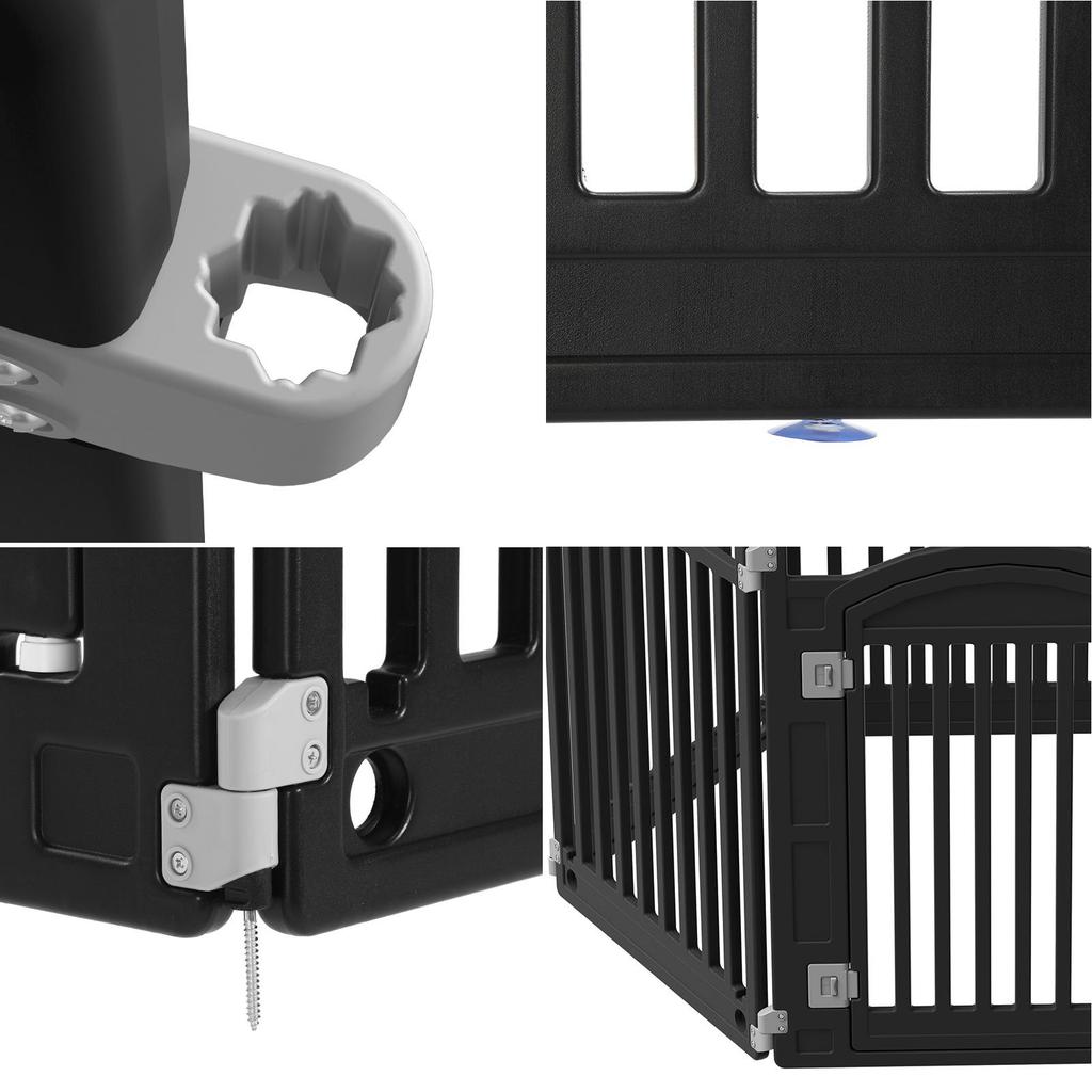 Indoor Anti-Escape Pet Fence: Enhanced Dog House Guardrail & Cage