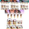 Disney Moana 82pcs Kids Party Tableware Set With Plates Cups Utensils Birthday Supplies