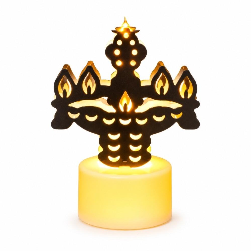 Flameless Flameless LED Candle Lights Soft Warm Glow Compact Size Battery Operated Mini Night Lamp Without Real Flame