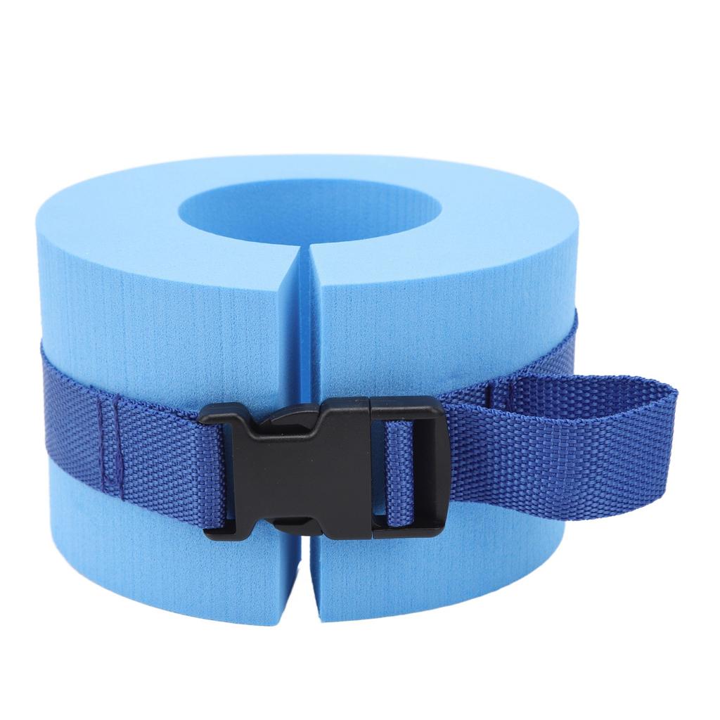 2 Stück EVA Schaumstoff Schwimm-Wasser-Manschetten Wassergymnastik Schwimmring Knöchel Arme Gürtel mit Schnellverschluss für Schwimm-Fitness-Training