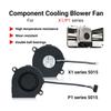 Double Ball Bearing 5015 Blower Fan Enhances Heat Dissipation Silents Running For 3D Printers