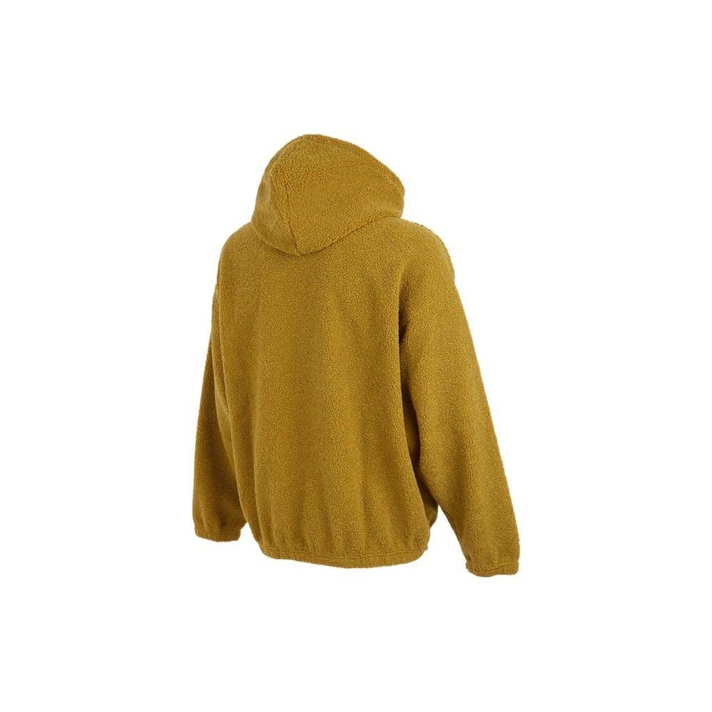 Vans Solid Color Hooded Pullover Sweatshirt Men tops Yellow VN0A54O5ZBN