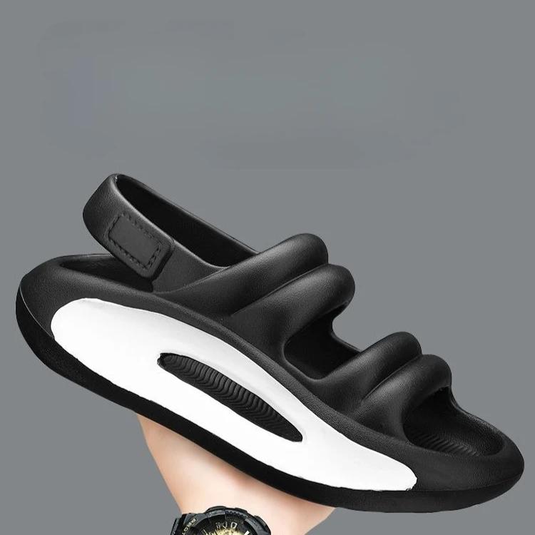 Fashion Rubber Male Shoe Beach Ultralight Buy High Quality Outdoor Japanese Luxury Designer Summer 2025 Non-slip Adult 39 H Men's Sandal
