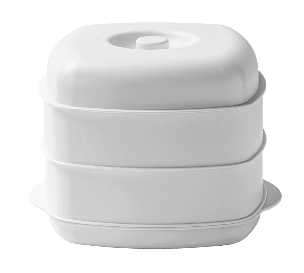 Ihara Kikaku Antibacterial Microwave most Lidless x x Made in Japan Steamer, Steamer, 15.6 17.5 H13.1cm, most1,