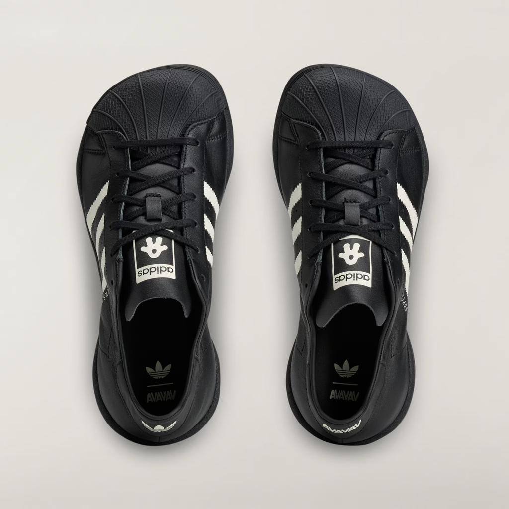 KI0733 Avavav adidas Super Star Core Black Mist Stone Off White (Women's)