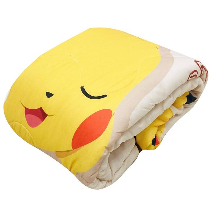 MORIPiLO Pokemon Summer Blanket Pikachu (Fluffy & Comfortable) 140x190cm Washable Character Blanket