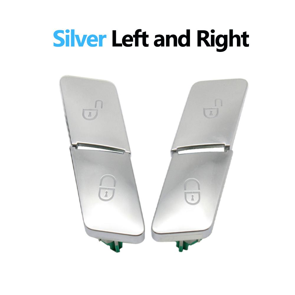 Black Silver Front Left Right Door Lock Unlock Switch Button For Mercedes Benz C GLK E GLE Class C204 GLK204 W212 W207