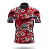 Completo da Ciclismo da Uomo Set Manica Corta Estate Protezione Solare Maglia Sportiva da Ciclismo Asciugatura Rapida Maglia da Ciclismo Salopette da Ciclismo