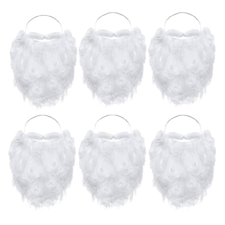 Weihnachtsdekorationen Weihnachtsmann Bart und Mütze, Weihnachts-Mütze Weihnachtsmann Bart Maske Gesichtsschutz Weihnachtskostüm Dekorationen Geschenke