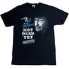 Phil Collins Not Dead Yet Live Tour 2018 Schwarzes Herren-T-Shirt Größe Medium