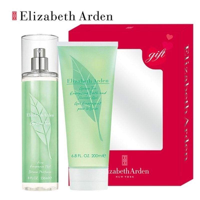 Elizabeth Arden Green Tea Körper 3-teiliges Set (Lotion 200ml + Duschgel 200ml + Mist 236ml)
