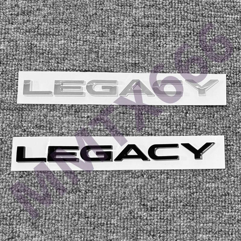 3D ABS LEGACY Logo Plakette Autoaufkleber Heckklappe Karosserie Aufkleber Auto Emblem Aufkleber Auto Styling Zubehör