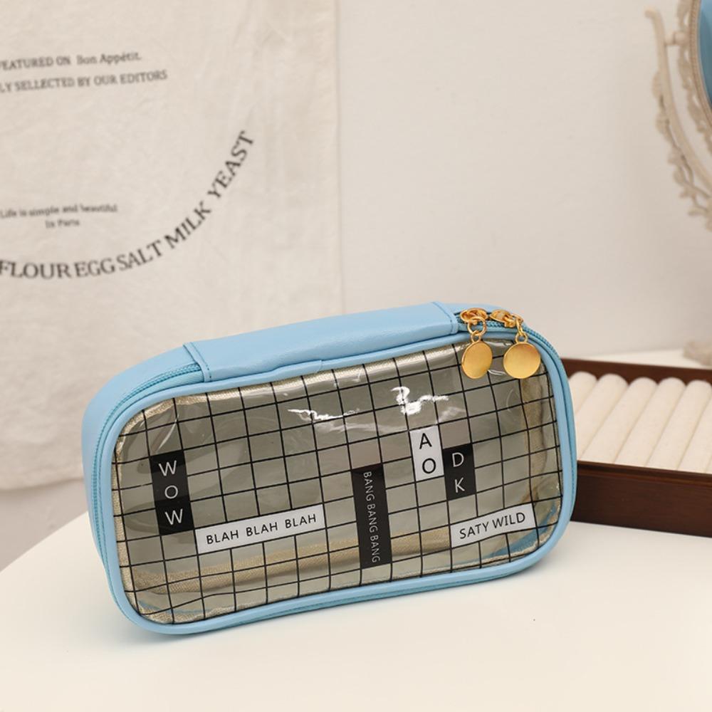 Printed Student Korean Style Children Pencil Pouch Stationery Bag Pen Bag Desktop Storage Bags
