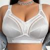 Reggiseno Minimizer in Pizzo a Coppa Piena Taglie Forti per Seno Abbondante Anti-Caduta Push-Up Traspirante Sottile per Donne Taglie Forti