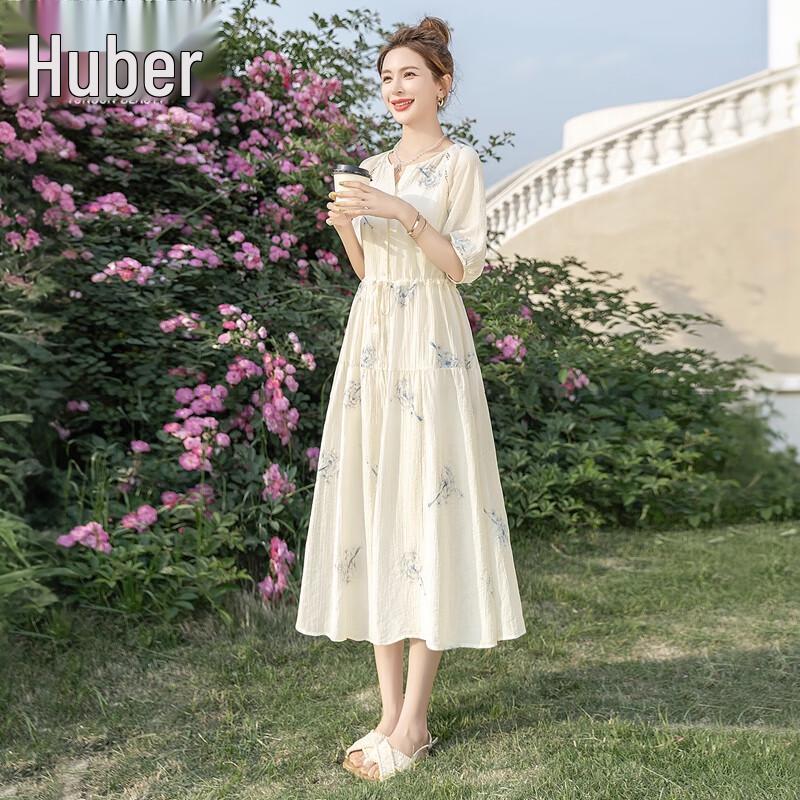 

Элегантное миди-платье А-силуэта с кулиской на талии XL