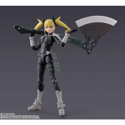 TAMASHII NATIONS S.H.Figuarts Kaiju No. 8 Shinomiya Kikoru, Approximately 130mm, ABS & PVC, Painted Action Figure