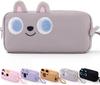 Cute Animal Pen Bag Adorable Animal Pattern Pencil Case Cartoon Pen Bag 3d Embroidered Embroidered Stationery Bag For School