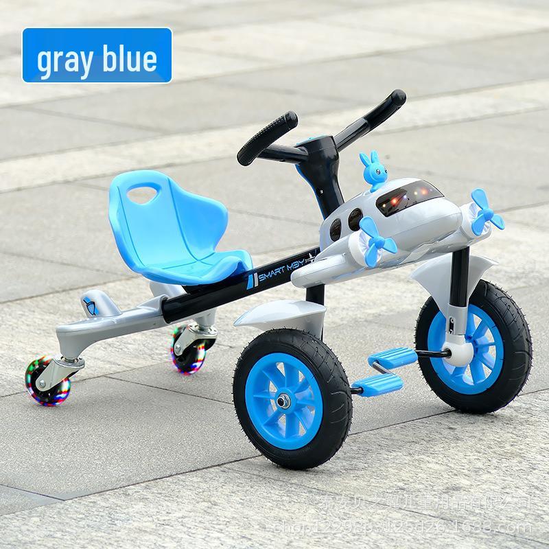 Children's Pedal Airplane Drift Car: Sam Style Twist & Rotate Tricycle