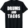 Drummer Kitty - Rock Cat Playing the Drums T-Shirt