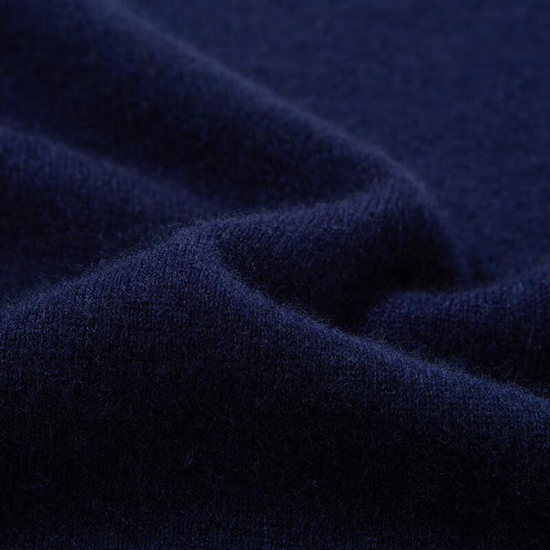 FAPAI Men's Crew Neck Cashmere Blend Sweater