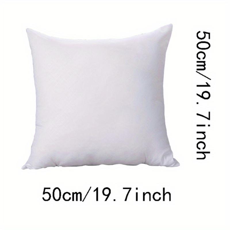 White Pillow Core Non-woven Pillow Liner Soft Fluffy High Rebound Filling Bedroom Sofa Hotel Office Car Cushion Various Sizes