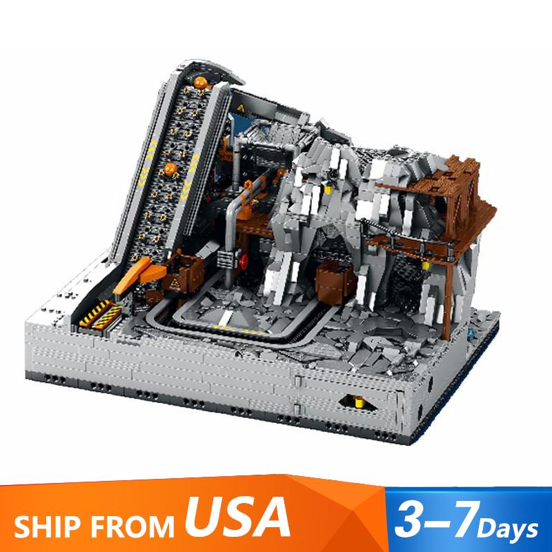 Technical GBC Mining Machinery Model With Motor 3338PCS Building Blocks Sets Brick Puzzle Toys Gift Kids Set