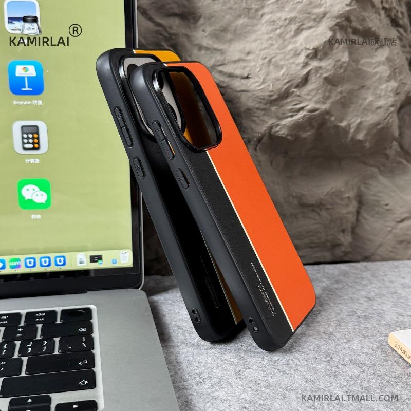 Für OnePlus 15 Hülle Einfaches PU Veganes Leder Silikonisierte Handy Rückseite Für One Plus 15 Schale Staubdicht Stoßfester Bumper