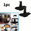 1pc Hands-Free Slow Cooker Lid Holder & Pot Rack - Adjustable Plastic Kitchen Organizer with Sturdy Lid Storage Shelf