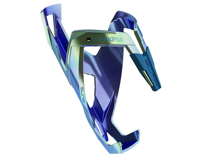 ELITE Custom Race PLUS SHINY Bottle Cage, Blue-Green
