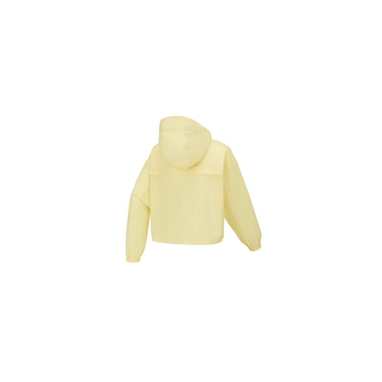 Skechers Light Feather Series Hooded Loose UV Protection Long Sleeve Jacket Women Jackets Pink Yellow P225W116-002M