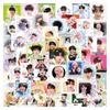 Ding Chengxin Stickers: 60 Sheets for Youth Journals, DIY Decoration, Phones, Laptops