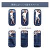BISINNA Wide Sleeping Bag 100cm Width Envelope Type 2.5kg Washable Navy Blue