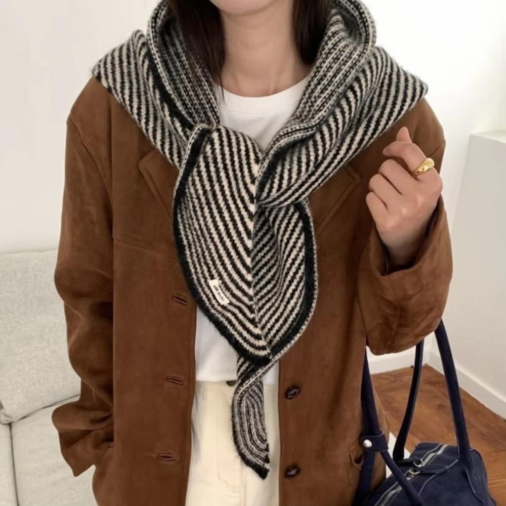 Windproof Triangular Scarf Shawl Large Size Shawl Wrap Fashion Neck Warmer Scarf